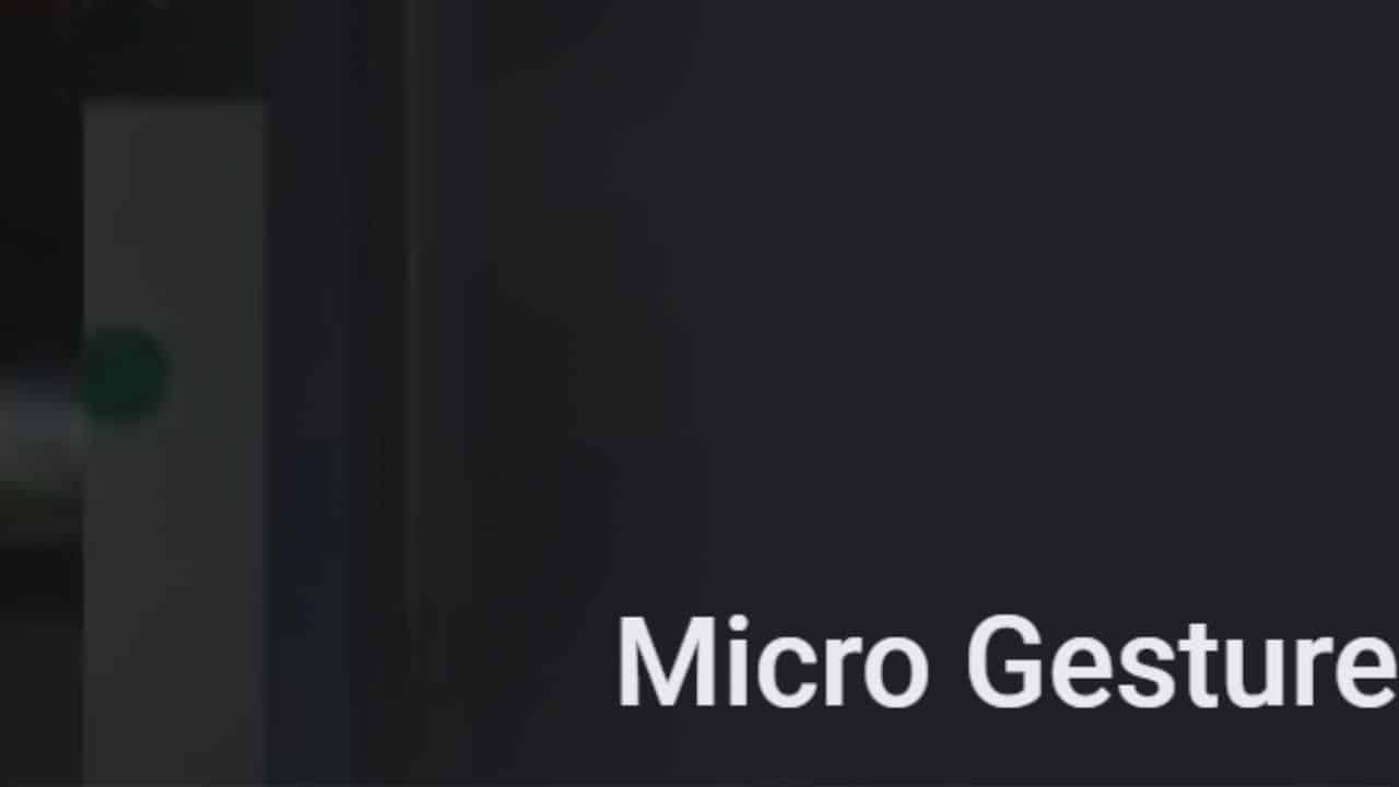 تطبيق micro gestures مجانا علي جوجل بلاي 2023